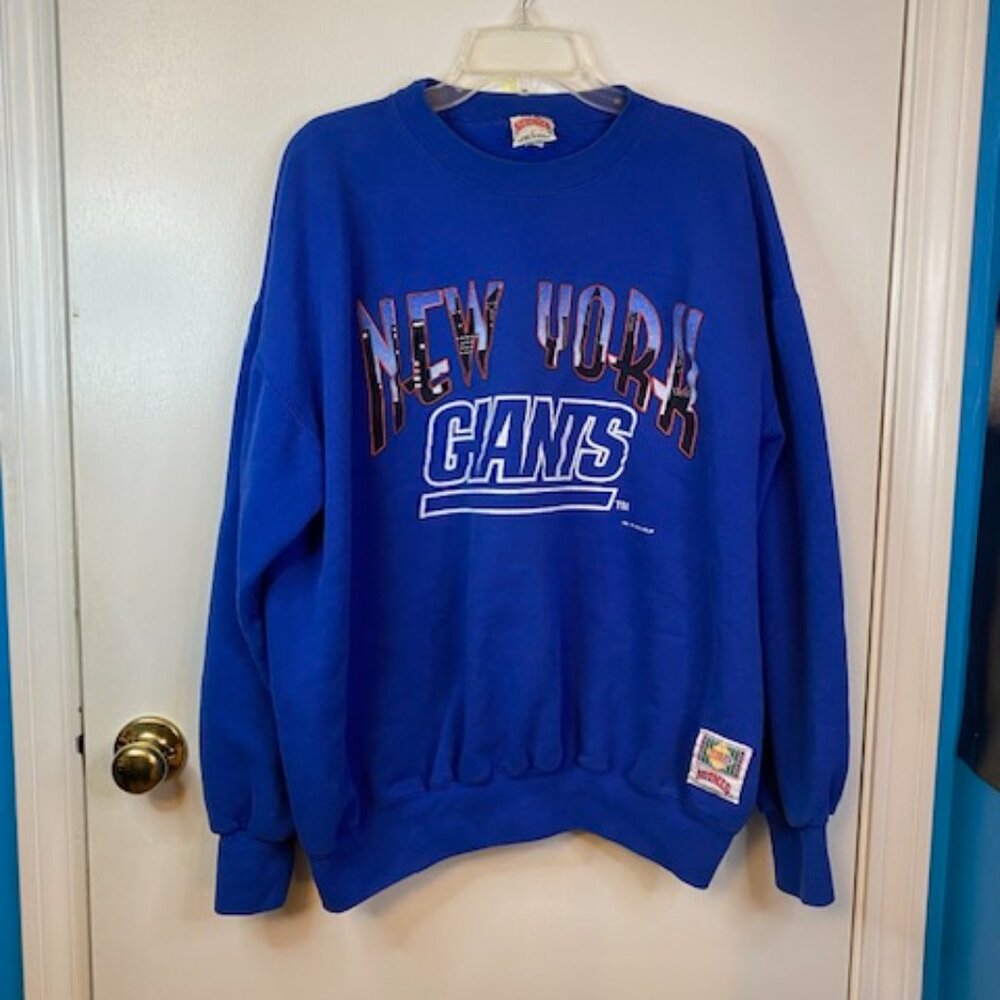 Men's Vintage 1993 New York Giants blue Sweatshirt